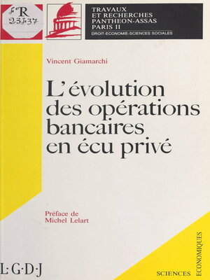 cover image of L'Évolution des opérations bancaires en écu privé